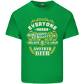 I'll Have Another Beer Funny Alcohol Mens Cotton T-Shirt Tee Top Irish Green