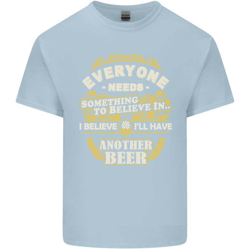 I'll Have Another Beer Funny Alcohol Mens Cotton T-Shirt Tee Top Light Blue