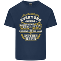 I'll Have Another Beer Funny Alcohol Mens Cotton T-Shirt Tee Top Navy Blue