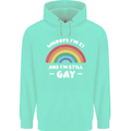 I'm 21 And I'm Still Gay LGBT Mens 80% Cotton Hoodie Peppermint