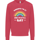 I'm 21 And I'm Still Gay LGBT Mens Sweatshirt Jumper Heliconia