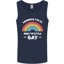 I'm 21 And I'm Still Gay LGBT Mens Vest Tank Top Navy Blue