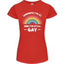 I'm 21 And I'm Still Gay LGBT Womens Petite Cut T-Shirt Red