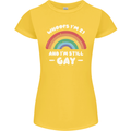 I'm 21 And I'm Still Gay LGBT Womens Petite Cut T-Shirt Yellow
