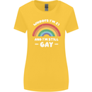 I'm 21 And I'm Still Gay LGBT Womens Wider Cut T-Shirt Yellow