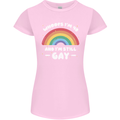 I'm 40 And I'm Still Gay LGBT Womens Petite Cut T-Shirt Light Pink