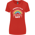 I'm 60 And I'm Still Gay LGBT Womens Wider Cut T-Shirt Red