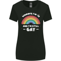 I'm 70 And I'm Still Gay LGBT Womens Wider Cut T-Shirt Black
