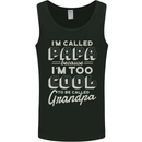I'm Called Papa Grandparents Day Mens Vest Tank Top Black