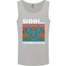 I'm Doing Maths Funny Gym Bodybuilding Mens Vest Tank Top Sports Grey