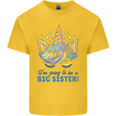 I'm Going to Be a Big Sister Unicorn Kids T-Shirt Childrens Yellow
