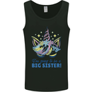 I'm Going to Be a Big Sister Unicorn Mens Vest Tank Top Black