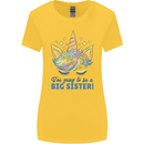 I'm Going to Be a Big Sister Unicorn Womens Wider Cut T-Shirt Yellow
