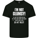 I'm Not Clumsy Funny Slogan Joke Beer Kids T-Shirt Childrens Black