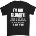 I'm Not Clumsy Funny Slogan Joke Beer Mens T-Shirt Cotton Gildan Black