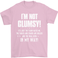 I'm Not Clumsy Funny Slogan Joke Beer Mens T-Shirt Cotton Gildan Light Pink