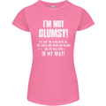 I'm Not Clumsy Funny Slogan Joke Beer Womens Petite Cut T-Shirt Azalea