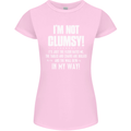 I'm Not Clumsy Funny Slogan Joke Beer Womens Petite Cut T-Shirt Light Pink
