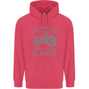 I'm Not Old I'm a Classic Motorcycle Biker Childrens Kids Hoodie Heliconia