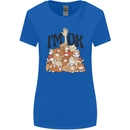 I'm OK Funny Cat Mum Dad Crazy Lady Kitten Womens Wider Cut T-Shirt Royal Blue