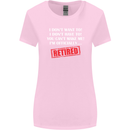 I'm Officially Retired Retirement Funny Womens Wider Cut T-Shirt Light Pink