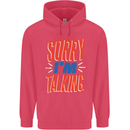 I'm Talking Funny Sacasm Sarcastic Slogan Childrens Kids Hoodie Heliconia