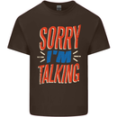 I'm Talking Funny Sacasm Sarcastic Slogan Kids T-Shirt Childrens Chocolate
