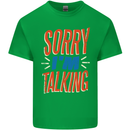 I'm Talking Funny Sacasm Sarcastic Slogan Kids T-Shirt Childrens Irish Green