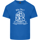 I'm Weightless Underwater Scuba Diving Mens Cotton T-Shirt Tee Top Royal Blue
