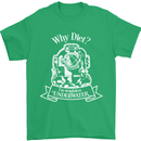 I'm Weightless Underwater Scuba Diving Mens T-Shirt Cotton Gildan Irish Green