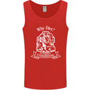 I'm Weightless Underwater Scuba Diving Mens Vest Tank Top Red