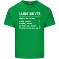 I'm a Landy Driver 4X4 Off Road Roadin Mens Cotton T-Shirt Tee Top Irish Green