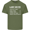 I'm a Landy Driver 4X4 Off Road Roadin Mens Cotton T-Shirt Tee Top Military Green