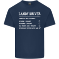I'm a Landy Driver 4X4 Off Road Roadin Mens Cotton T-Shirt Tee Top Navy Blue