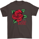 I'm a Wild Rose Mens T-Shirt Cotton Gildan Dark Chocolate