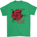 I'm a Wild Rose Mens T-Shirt Cotton Gildan Irish Green