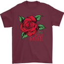 I'm a Wild Rose Mens T-Shirt Cotton Gildan Maroon