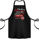 I'm an Engineer Guy That's Never Wrong Cotton Apron 100% Organic Black