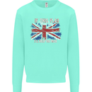 If This Flag Offends You Union Jack Britain Mens Sweatshirt Jumper Peppermint