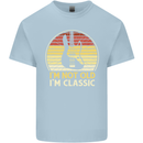 Im Not Old Classic Guitar Rock n Roll Punk Mens Cotton T-Shirt Tee Top Light Blue
