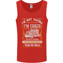 Im Not Santa Delivery Driver Christmas Mens Vest Tank Top Red
