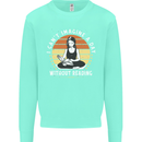 Imagine a Day Without Reading Bookworm Kids Sweatshirt Jumper Peppermint