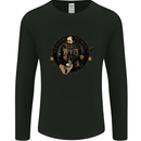 In Guitars we Trust Guitarist Acoustic Mens Long Sleeve T-Shirt Black
