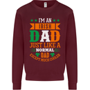 Irish Dad Funny St. Patrick's Day Father's Mens Sweatshirt Jumper Maroon