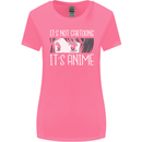 It's Anime Not Cartoons Womens Wider Cut T-Shirt Azalea