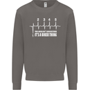 Its a Biker Thing Motorcycle Motorbike Mens Sweatshirt Jumper Charcoal