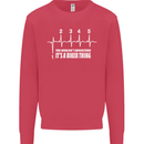 Its a Biker Thing Motorcycle Motorbike Mens Sweatshirt Jumper Heliconia