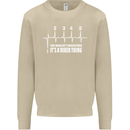 Its a Biker Thing Motorcycle Motorbike Mens Sweatshirt Jumper Sand