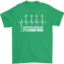 Its a Biker Thing Motorcycle Motorbike Mens T-Shirt Cotton Gildan Irish Green