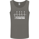 Its a Biker Thing Motorcycle Motorbike Mens Vest Tank Top Charcoal